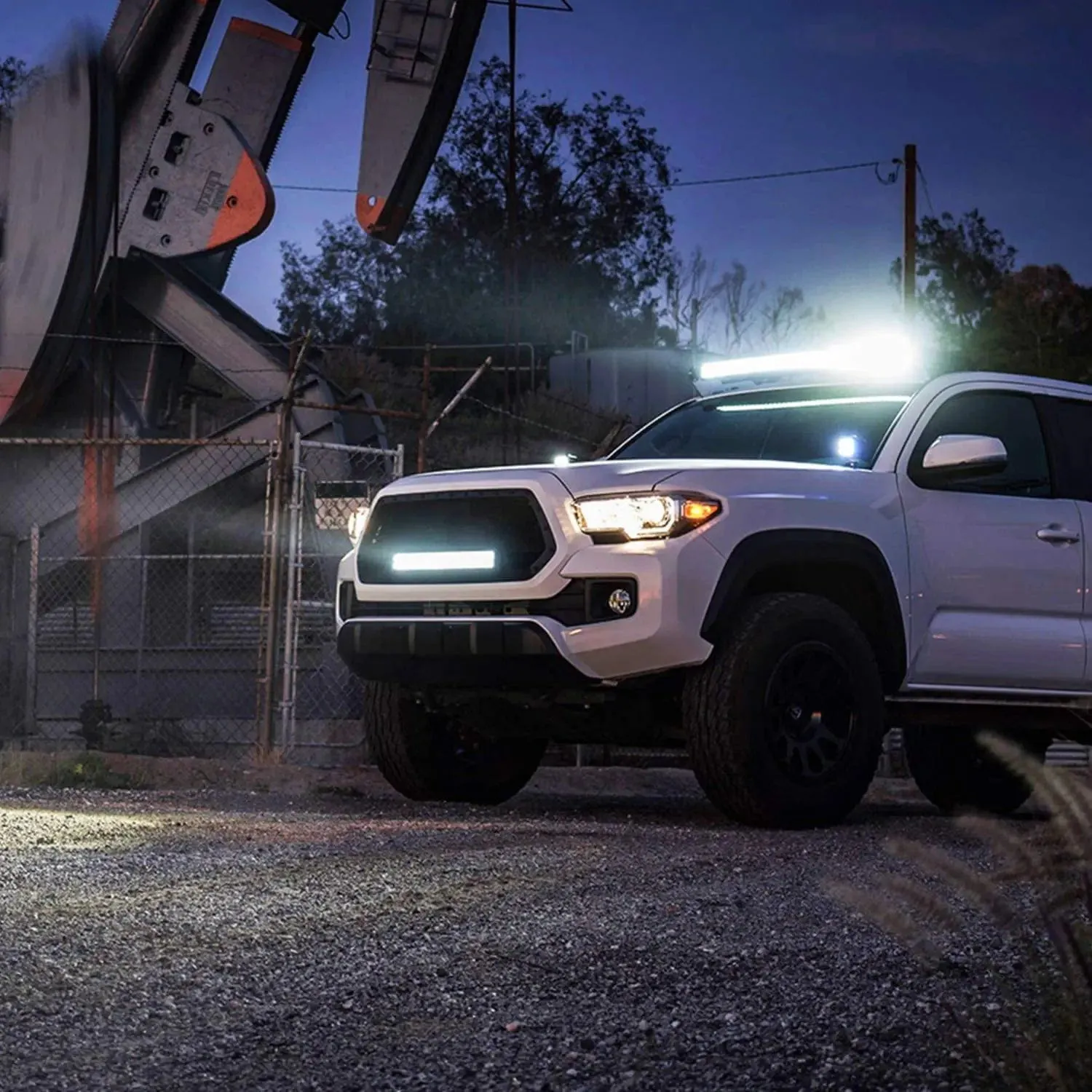 12 Inch 300W 30000LM Triple Row Spot/Flood Led Light Bar