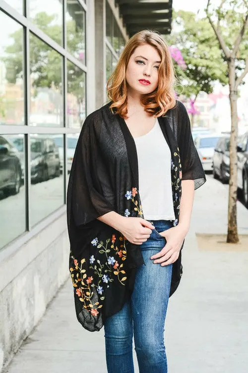 Daisy Floral Kimono