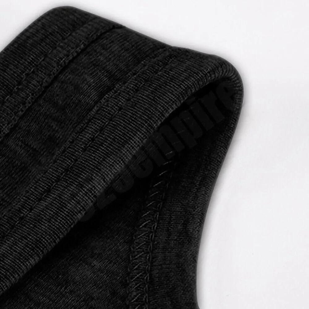 Men's Undershirts (Pack of 6) - Soft Cotton Blend, Tag Less A-Shirt Crew Neck - Comfortable Fit