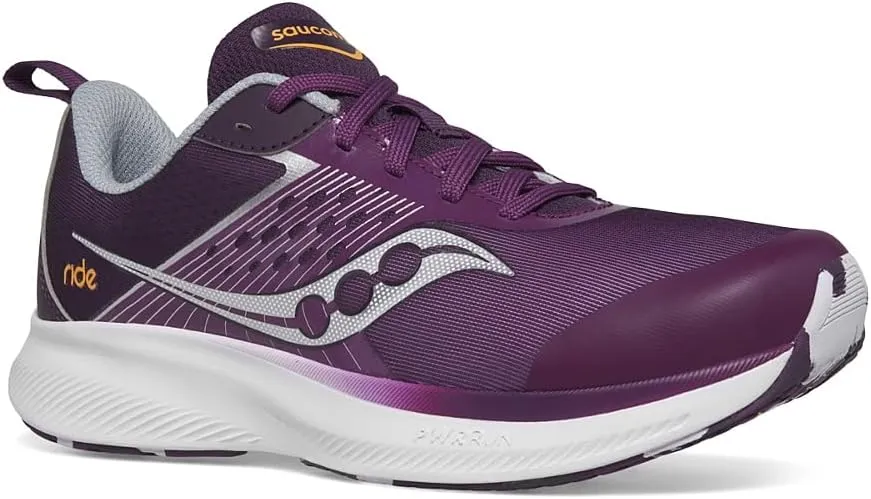 Saucony Unisex-Child Ride Kidz Sneaker