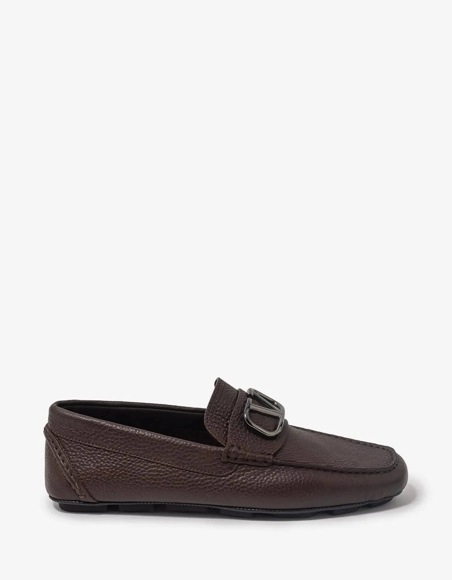 Valentino Garavani Brown VLogo Driving Shoes